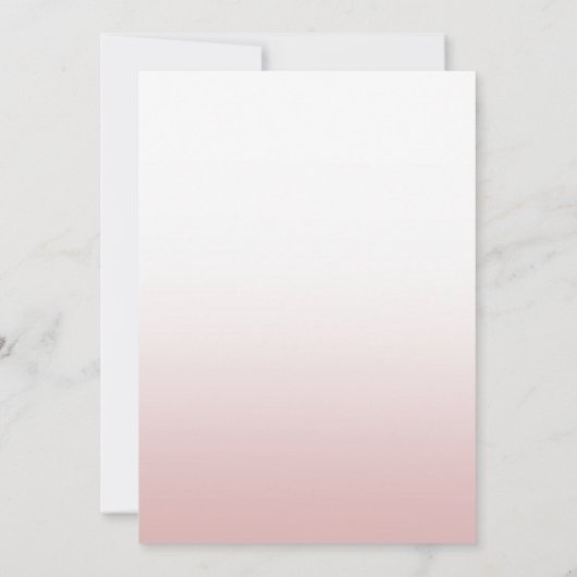 Roos Gold Trendy Sjabloon Calligraphed Script Naam (Achterkant)