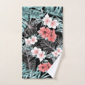 Roos Gold Tropical Botanical Island Paradise Chic Bad Handdoek (Handdoek)