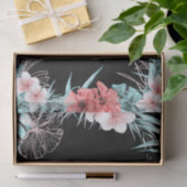 Roos Gold Tropische anananas Botanische Aloha Luau Tissuepapier (Geschenk)