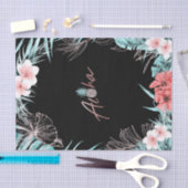 Roos Gold Tropische anananas Botanische Aloha Luau Tissuepapier (Craft)