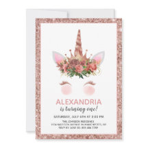 Roos Gold Unicorn Princess Birthday