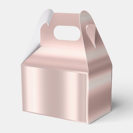 Roos Gold Verfijnde Favoriet Dozen Bedankdoosjes (Achterkant)