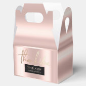 Roos Gold Verfijnde Favoriet Dozen Bedankdoosjes (Geopend)