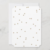 Roos Gold Verloving | Uitnodiging van de indienend (Achterkant)