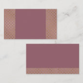 Roos Gold Visitekaartjes (Voorkant / Achterkant)