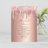 Roos Gold Vrijgezellenfeest met geavanceerd drifte Kaart (Staand voorkant)