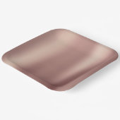 Roos Gold Vrijgezellenfeest Papieren Bordje (Gebogen)