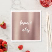 Roos Gold Vrijgezellenfeest Servet (Insitu)