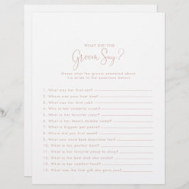 Roos Gold Vrijgezellenfeest Wat deed de Groom Say