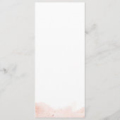 Roos Gold Waterverf Bindmenu Menu (Achterkant)