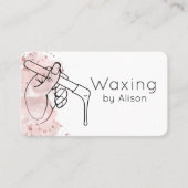 Roos Gold-Waterverf Visitekaartje (Voorkant)