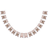 Roos Gold Wedding Elegant Moderne Aangepaste Foto Vlaggetjes (Alle)