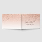 Roos Gold Wedding Guest Book Gastenboek (Volledig)