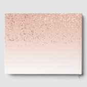 Roos Gold Wedding Guest Book Gastenboek (Achterkant)