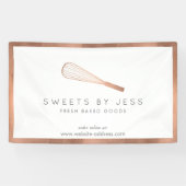 Roos Gold Whisk Bakery Spandoek (Horizontaal)