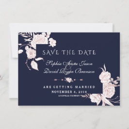Roos Gold White Flowers Lijst Weddenschap Save The Date