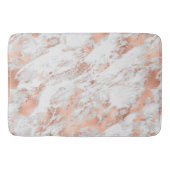  Roos Gold White Glitzy Marble     Badmat (Voorkant)