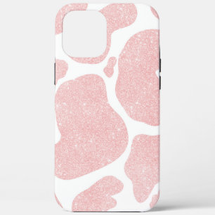 Roos Gold white Large Cow Spots Animal Print Case-Mate iPhone Case