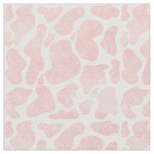 Roos Gold white Large Cow Spots Animal Print Stof