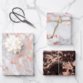 Roos Gold Wrapping Papierlade 3 Inpakpapier Vel