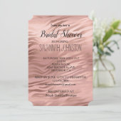 Roos Gold Zebra afdrukken Kaart (Staand voorkant)