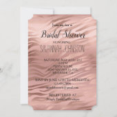 Roos Gold Zebra afdrukken Kaart (Voorkant)