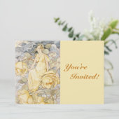 Roos Golden Goddess | Tuinpartij Kaart (Staand voorkant)