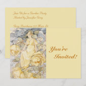 Roos Golden Goddess | Tuinpartij Kaart (Voorkant / Achterkant)