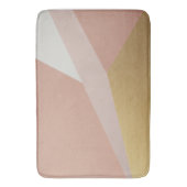 Roos Golden Hour Geometry Badmat (Voorkant Verticaal)