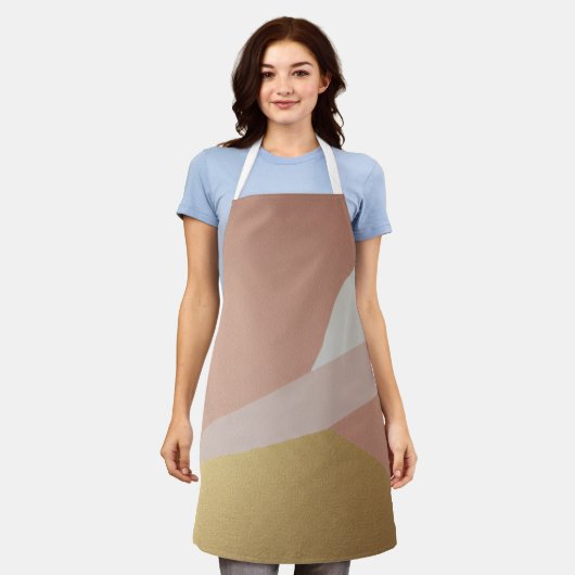 Roos Golden Hour Geometry Schort (Gedragen)