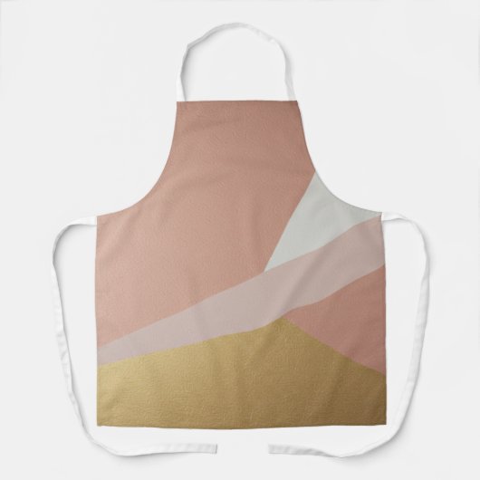 Roos Golden Hour Geometry Schort (Voorkant)