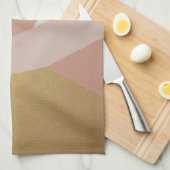 Roos Golden Hour Geometry Theedoek (Quarter Fold)