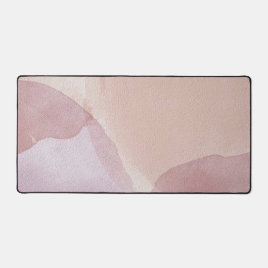 Roos Goud Abstract Roze Bureaumat (Voorkant)