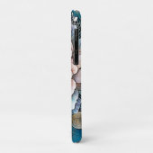 Roos Goud Blauwgroen Bloom Art Case-Mate iPhone Case (Achterkant/links)
