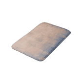 Roos goud Blue Mallow rustic Abstract Badmat (Gekanteld)