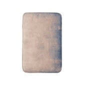 Roos goud Blue Mallow rustic Abstract Badmat (Voorkant Verticaal)