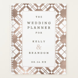 Roos Goud & Elke Kleur Boerderij Rustieke Bruiloft Planner