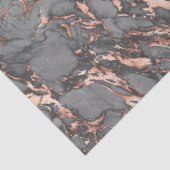 Roos Goud en grijze marmer Tissuepapier (Detail)