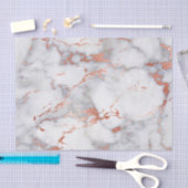 roos goud en wit marmeren steen tissuepapier (Craft)