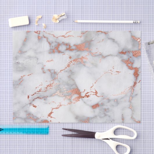 roos goud en wit marmeren steen tissuepapier (Craft)