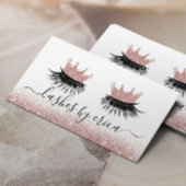 Roos Goud Eyelash Diva Lashes Salon Visitekaartje