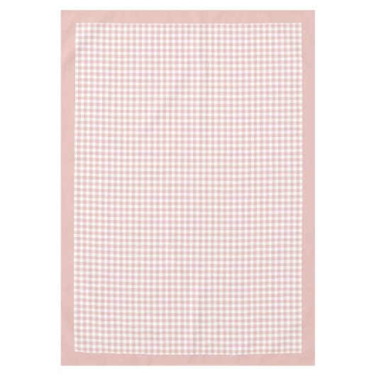 Roos Goud Geplaagd tafelkleed voor Elegant Eten (Voorkant)