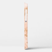 Roos goud glitter marmer abstract Case-Mate iPhone case (Achterkant / Links)