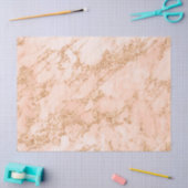 Roos goud glitter marmer abstract tissuepapier (Craft)