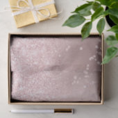 Roos goud glitter ombre metallic sparkles confetti tissuepapier (Geschenk)