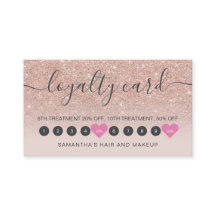 Roos Goud Glitter Ombre Script Make-up Blush 10