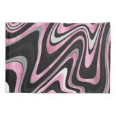 Roos Goud Grijze rondjes Kussensloop (Achterkant)