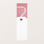 Roos goud Grote kerstcadeautjes labels Visitekaartje (Binnenkant ongevouwen)