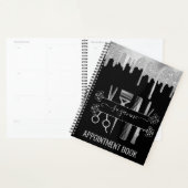 Roos Goud haar Stylist Haarstylist Hair Glitter Planner (Display)