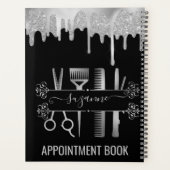 Roos Goud haar Stylist Haarstylist Hair Glitter Planner (Achterkant)